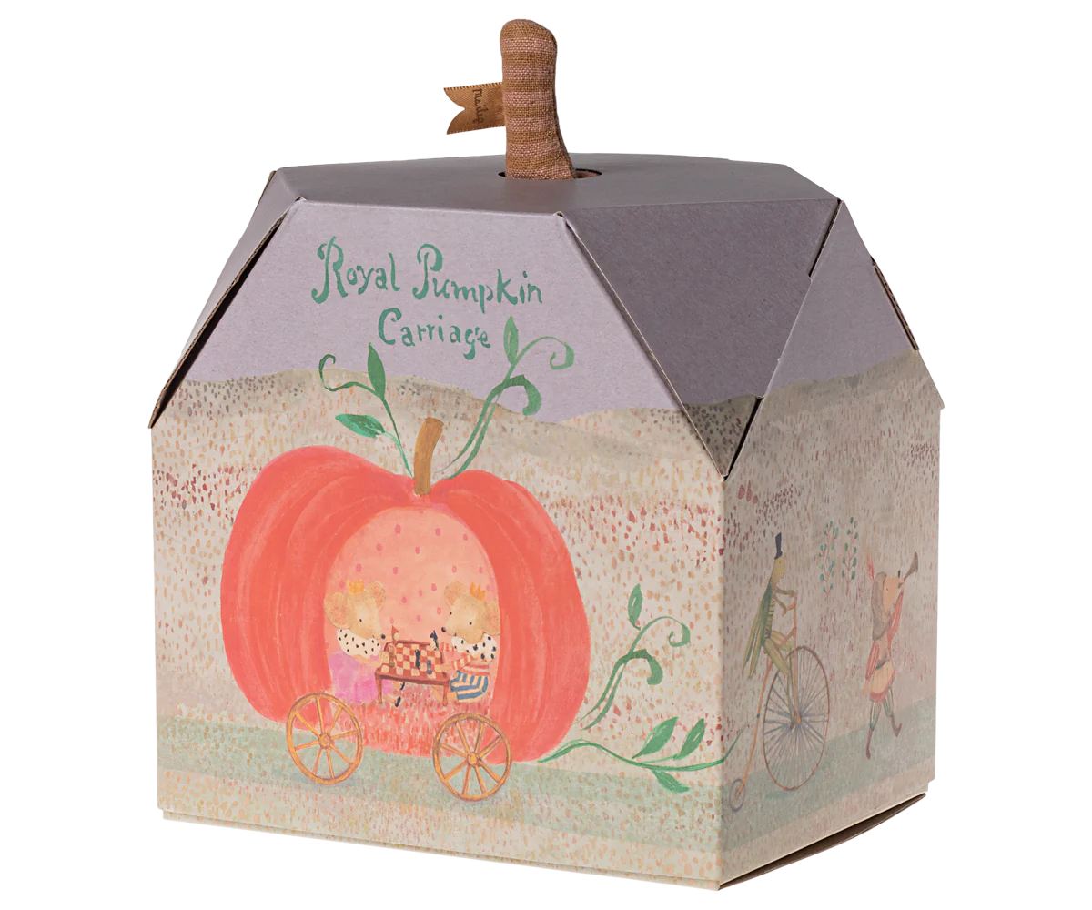 Mouse Pumpkin Carriage - Maileg