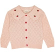 Knit Cardigan Berry Collar- Floss ss25