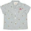 Gingham Bee Shirt- Floss ss25