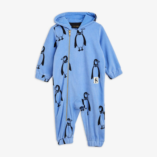 Penguin Fleece Jumpsuit -Mini Rodini FW24