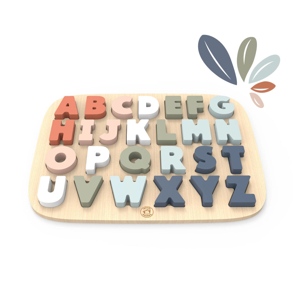 Alphabet Puzzle - Speedy Monkey