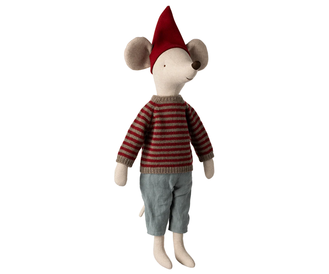 Christmas Mouse Maxi (Boy) - Maileg