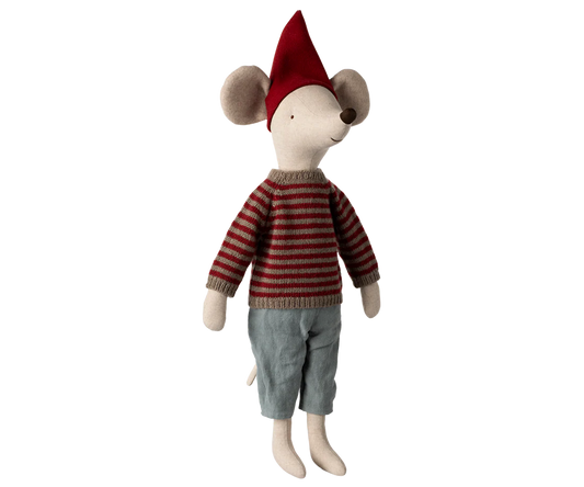Christmas Mouse Maxi (Boy) - Maileg