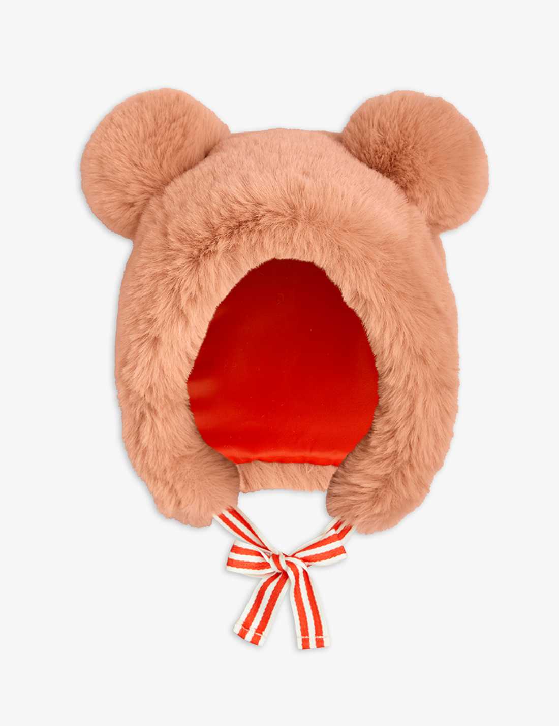 Faux Fur Ears Hat-Mini Rodini FW25