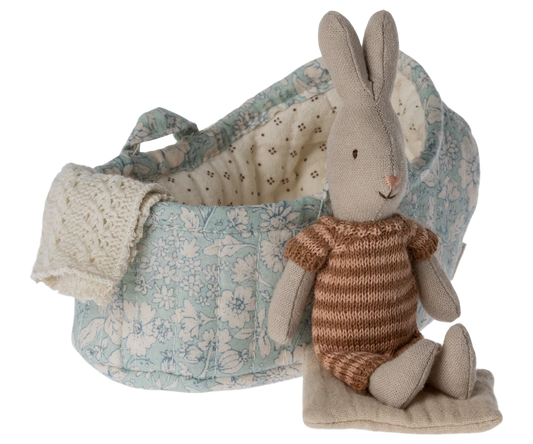 Rabbit in Carry Cot  - Maileg