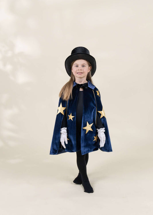 Wizard Cape Play Costume with Hat & Gloves - Coco Village