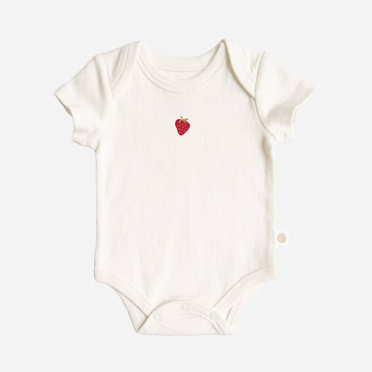 Strawberry Onesie Bodysuit- Blueberry Hill