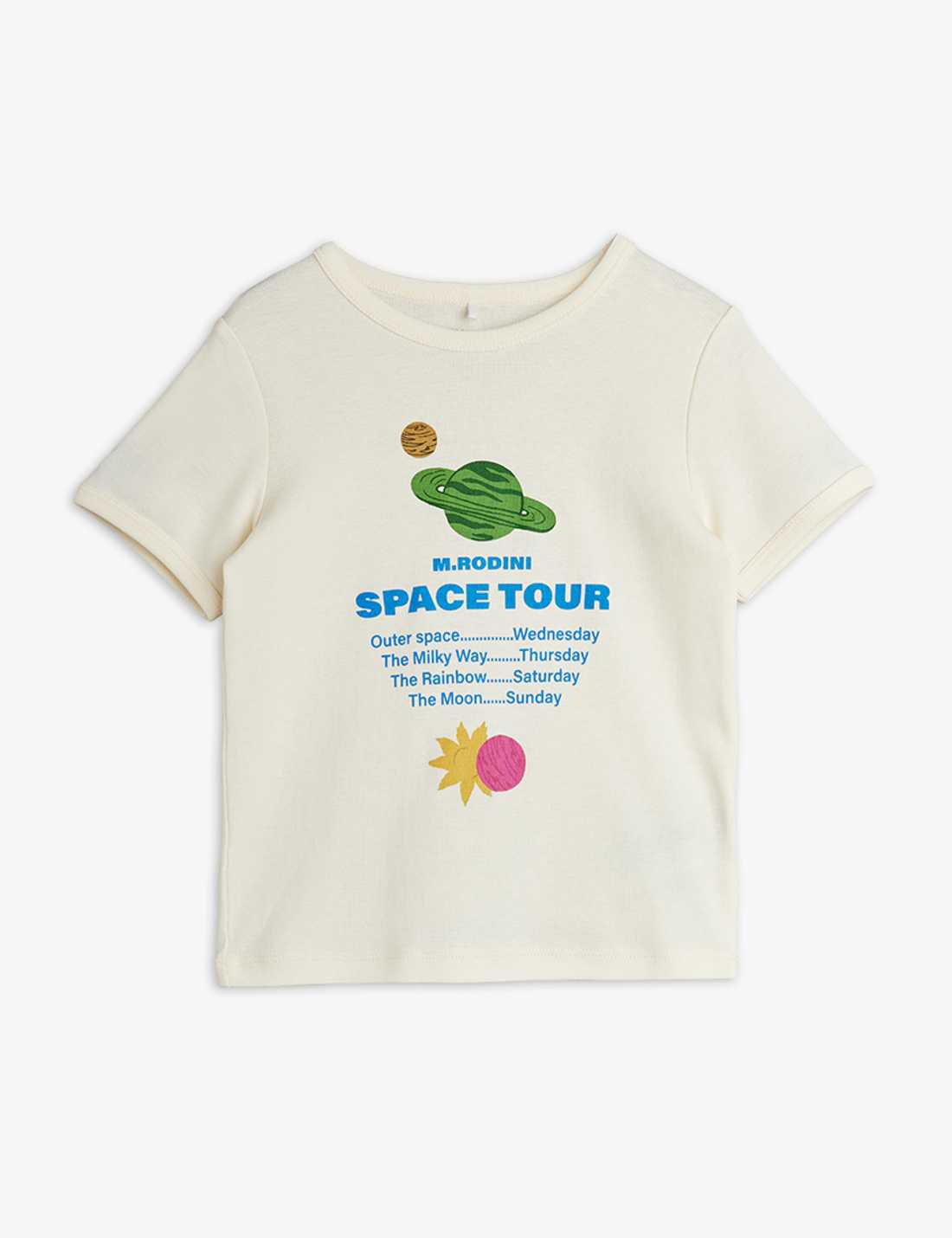 Space Tour Tee -Mini Rodini SP26