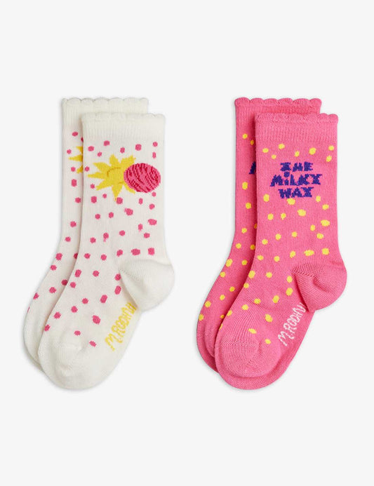 Milky Way  2PK Sock -Mini Rodini SP26