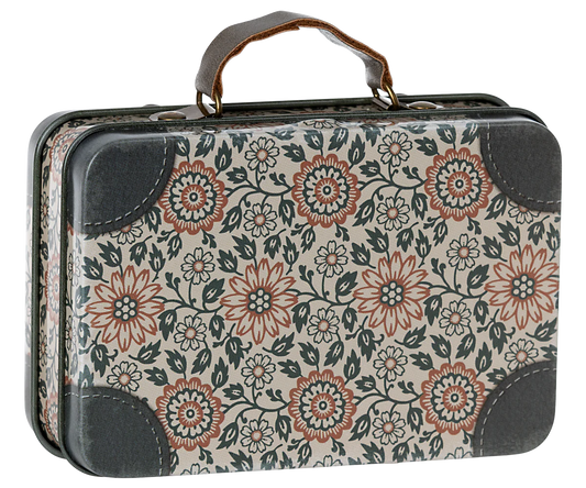 Metal Travel  Suitcase Grey - Maileg