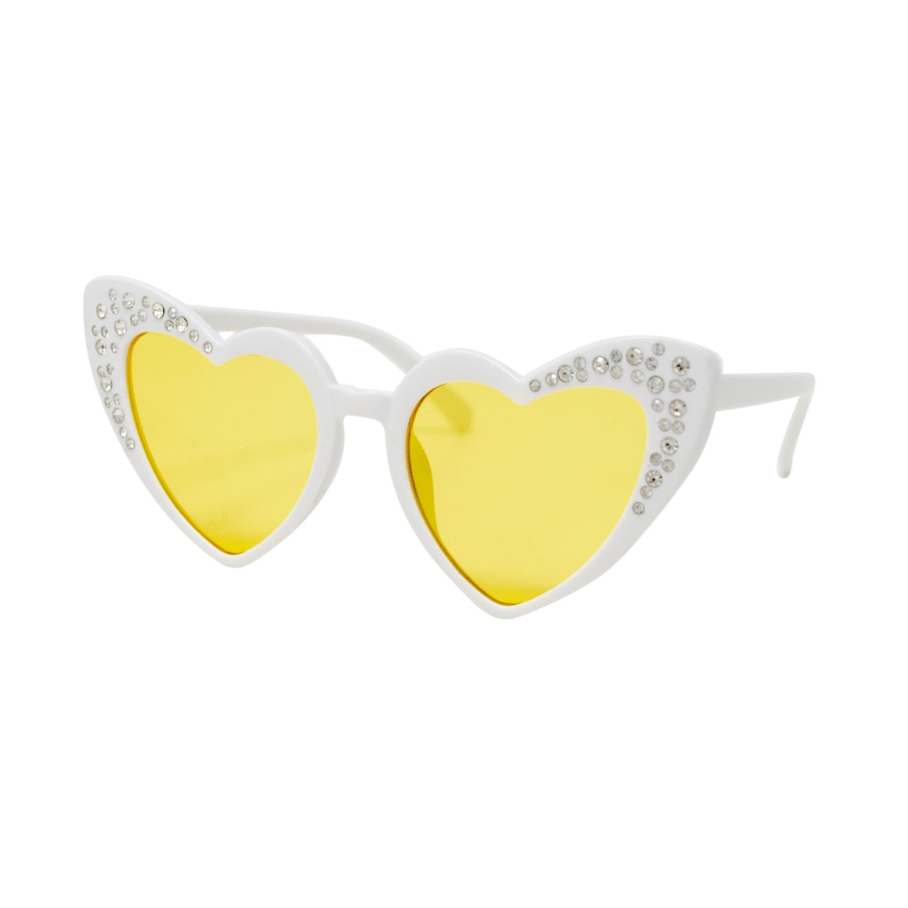 Crystal Heart Sunglasses - Zomi Gems