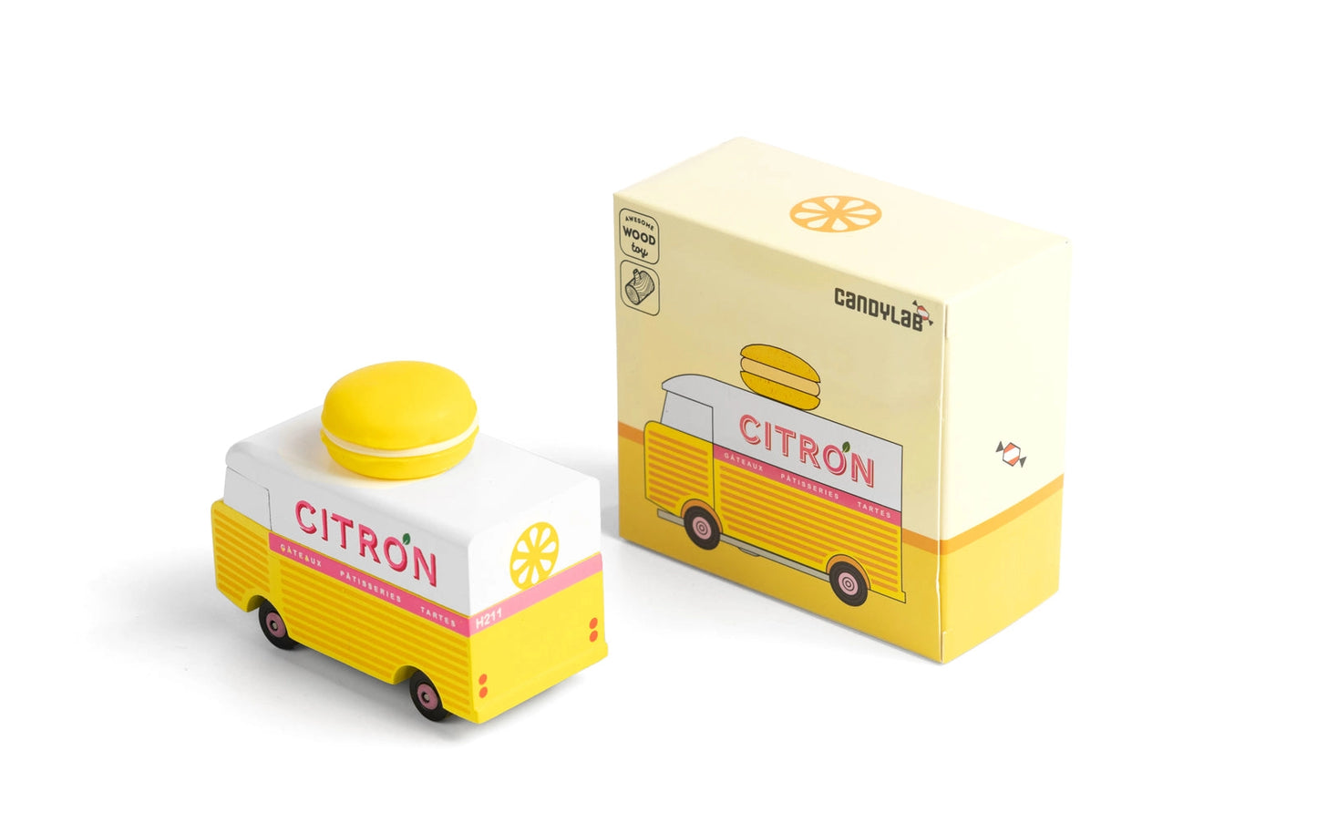 Citron Macaron Van - Candylab Toys