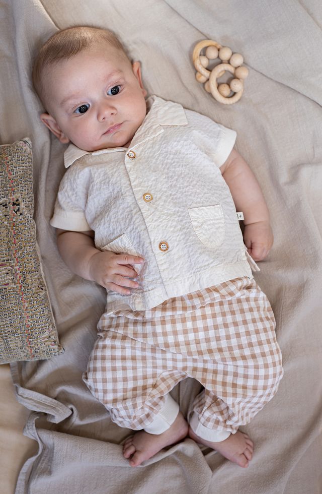 Karphatos Gingham Pant- More in the Family SP26