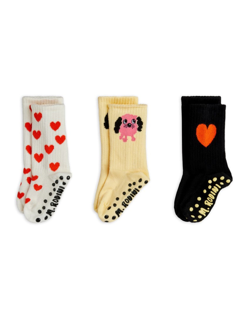 Doggies 3 PK Sock -Mini Rodini FW25