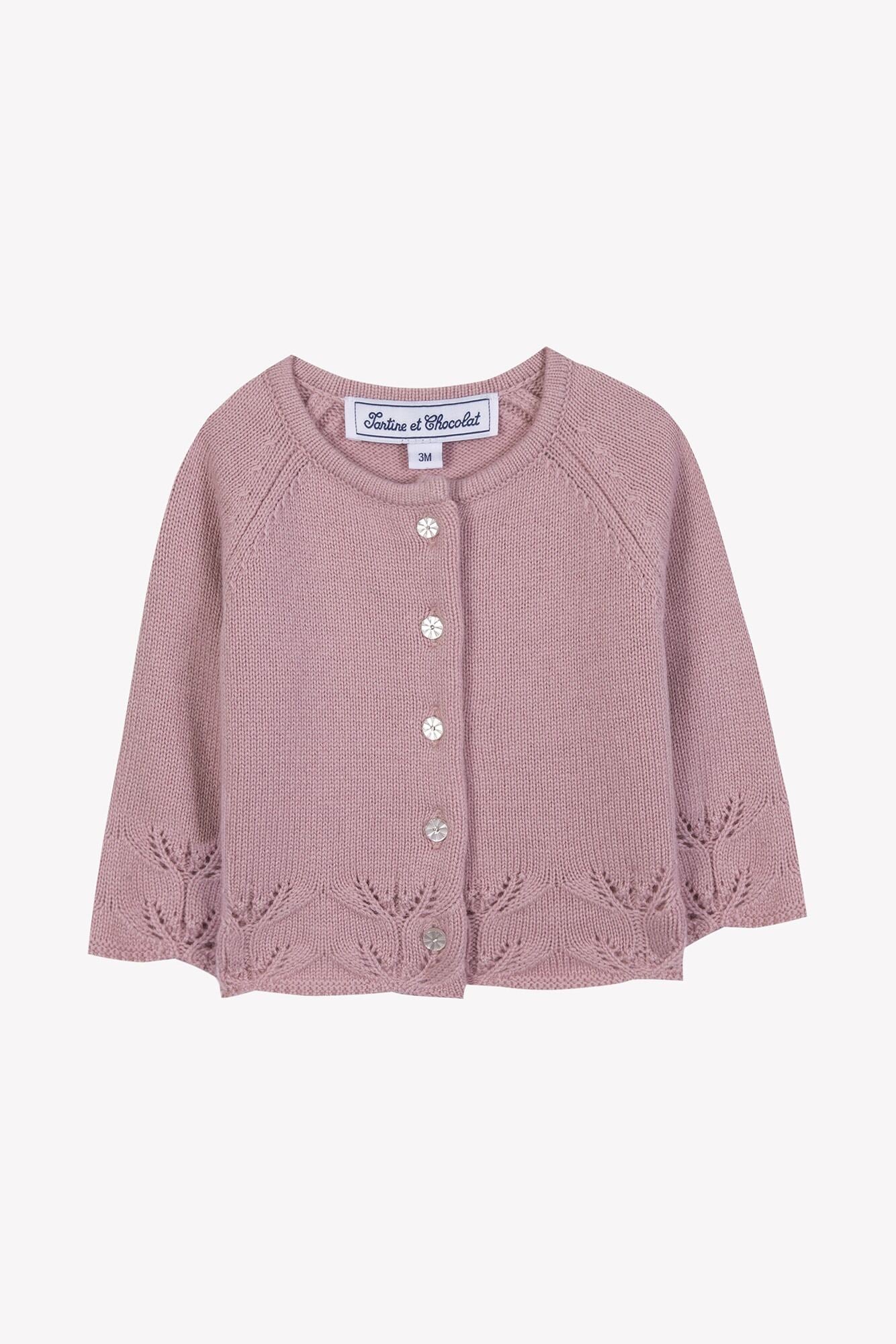 Knit Cardigan -Tartine et Chocolat FW25