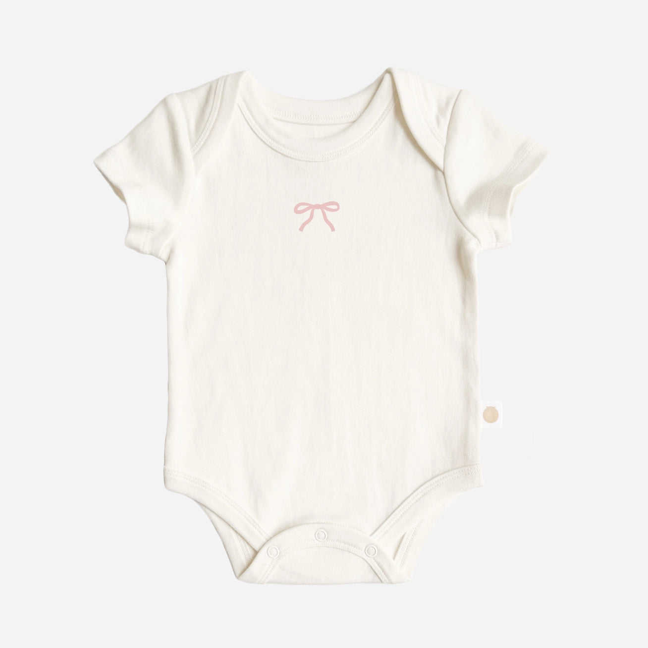 Pink Bow Onesie Bodysuit - Blueberry Hill