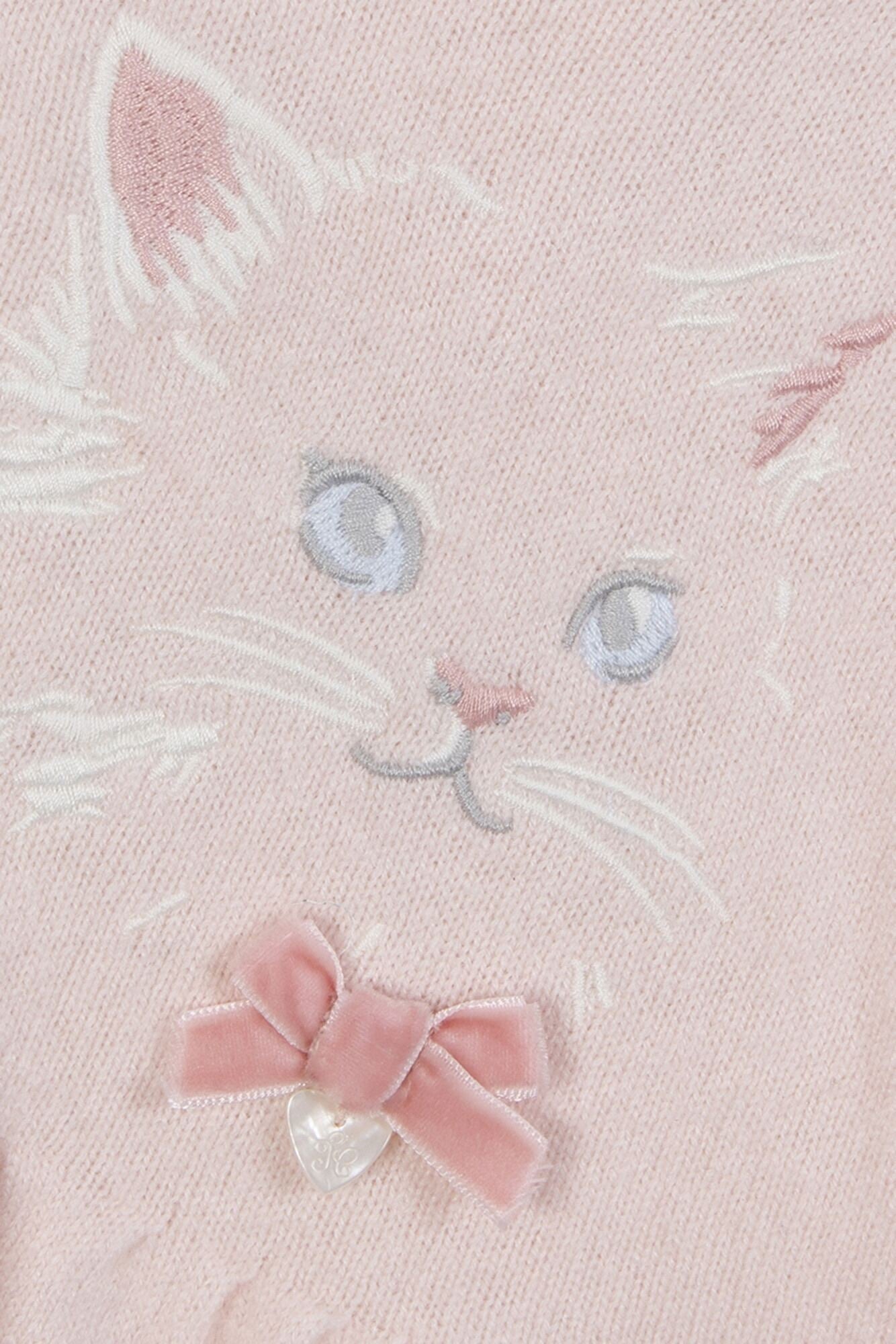 Knit Kitty Dress- Tartine et Chocolat FW25