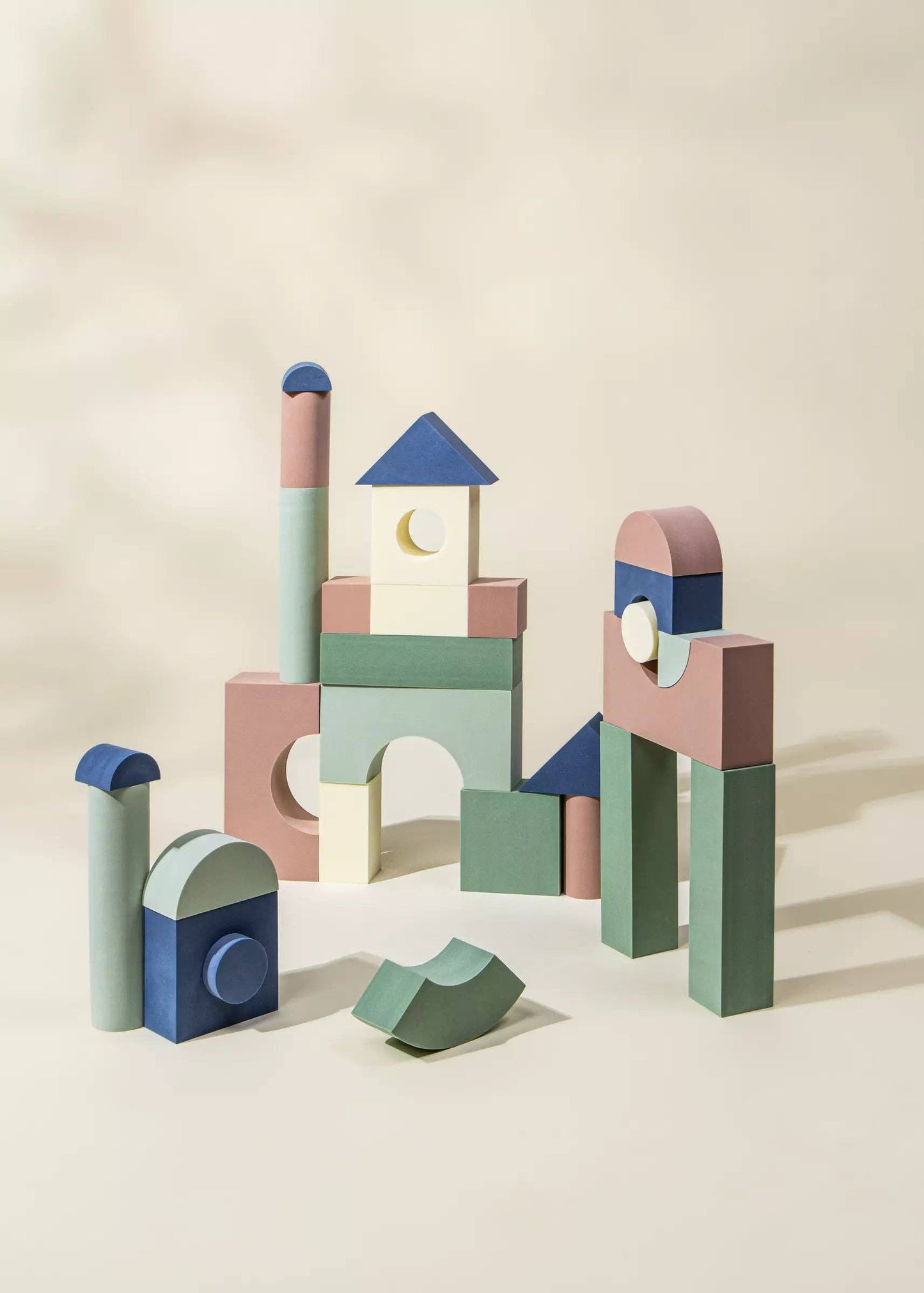 EVA Foam Building Blocks Set - Medium (52 pcs)