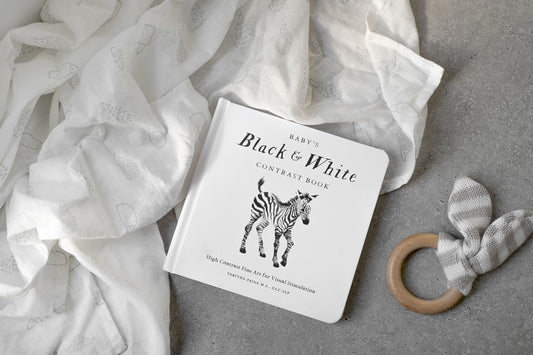 Baby's Black and White Contrast Book - Paige Tate & Co
