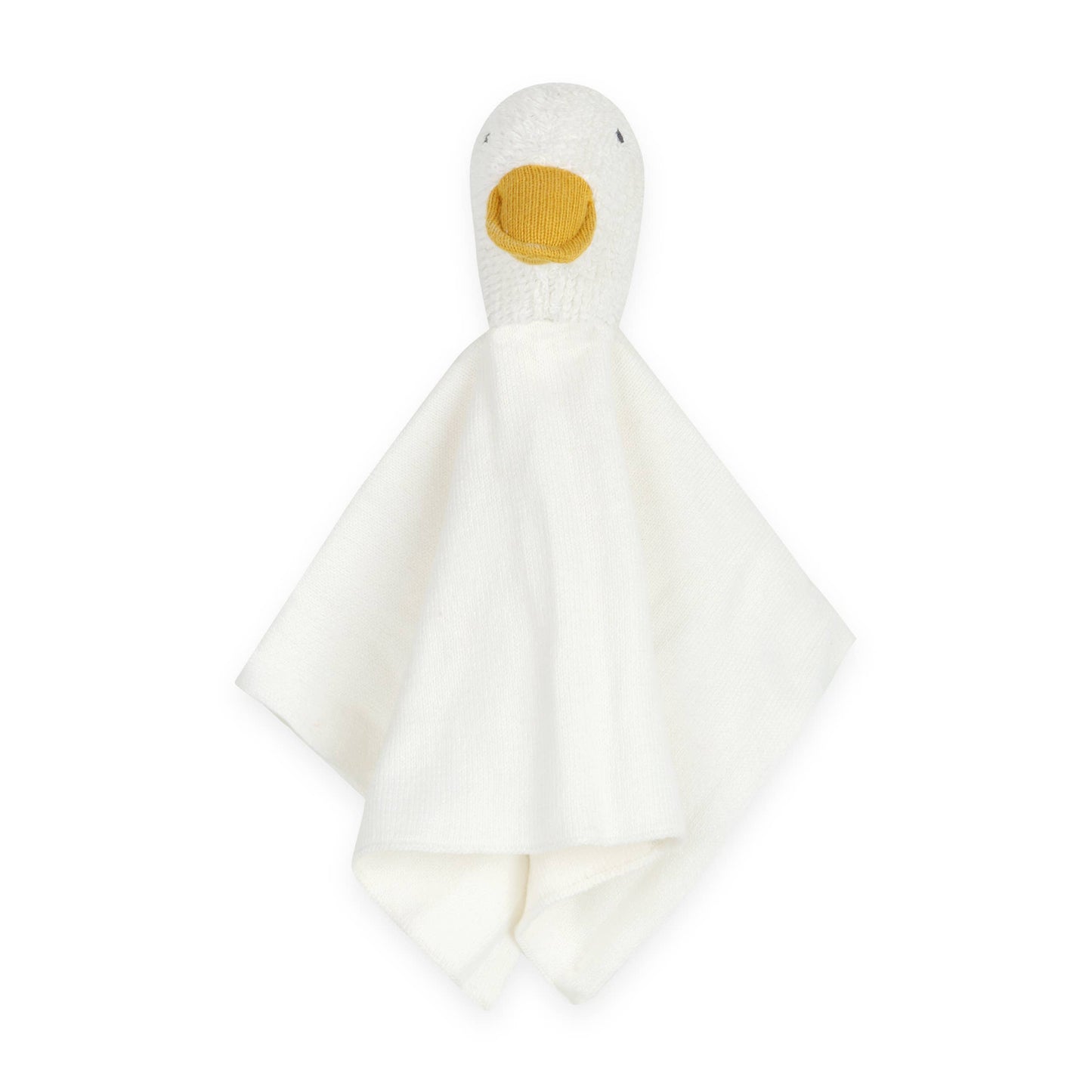 Duck - Organic Baby Lovey Security Blanket: Ivory / One Size