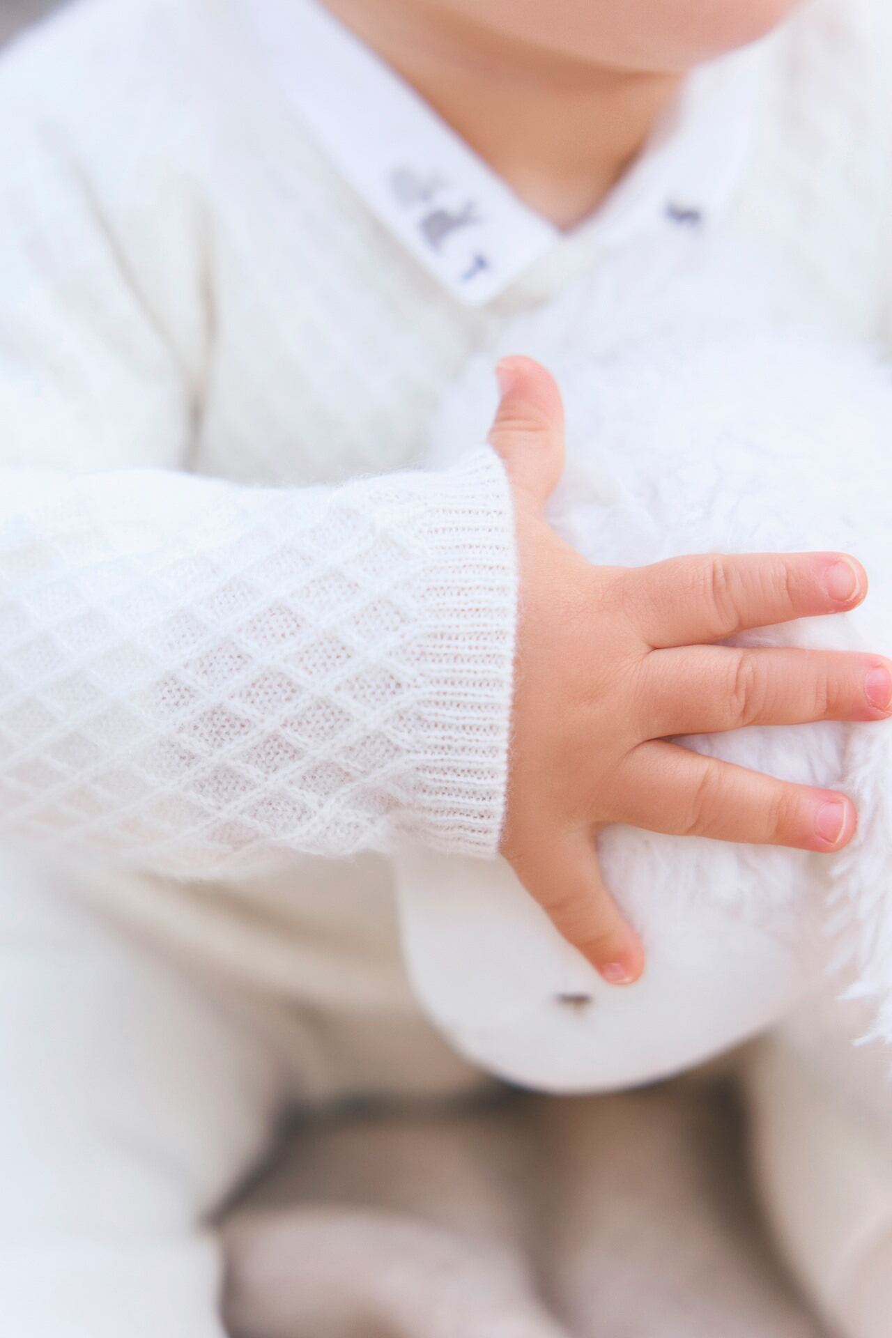 2pc Cashmere Diamond Pattern Set -Tartine et Chocolat FW25