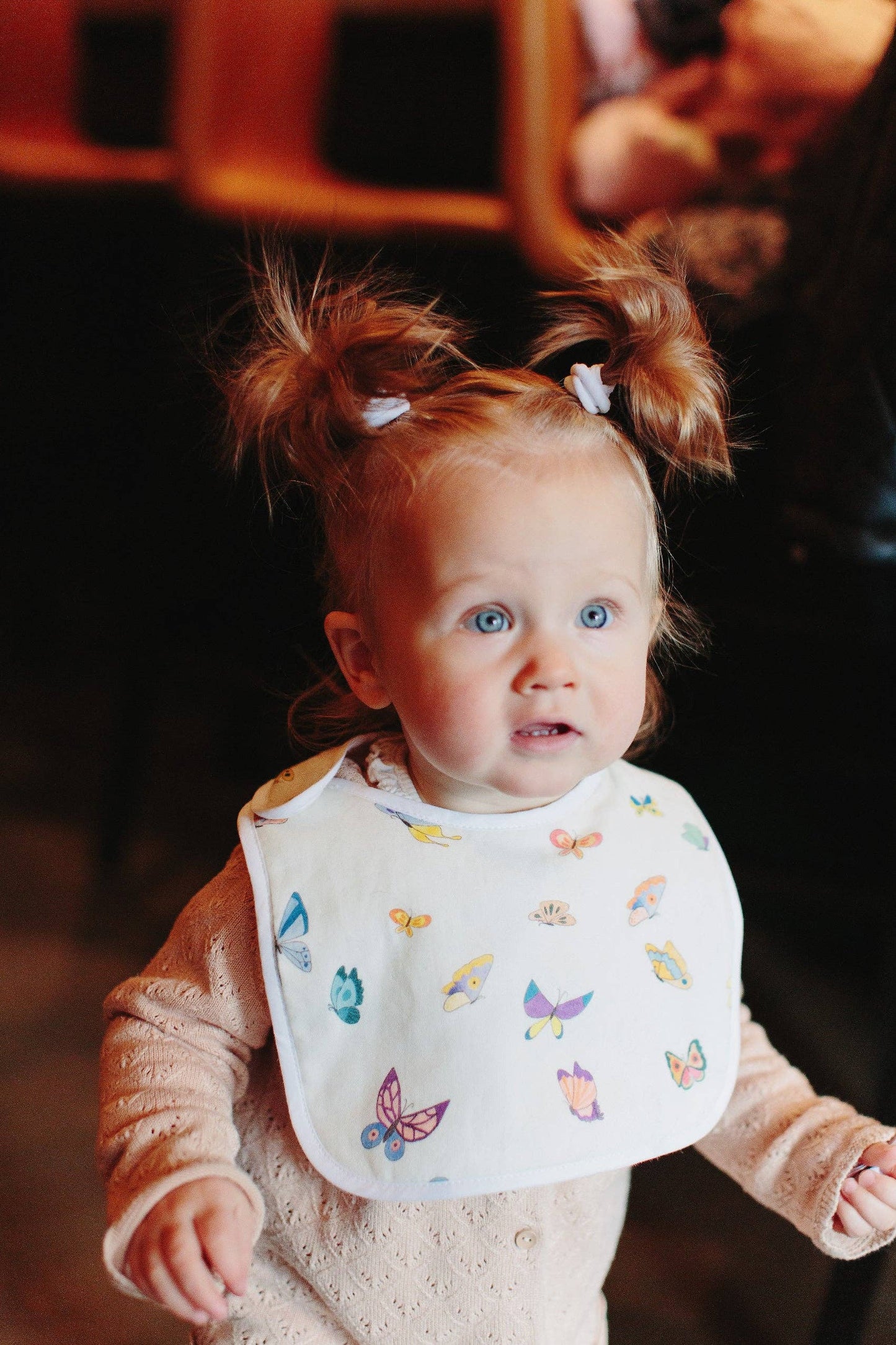 Madame Butterfly Bib: Multi