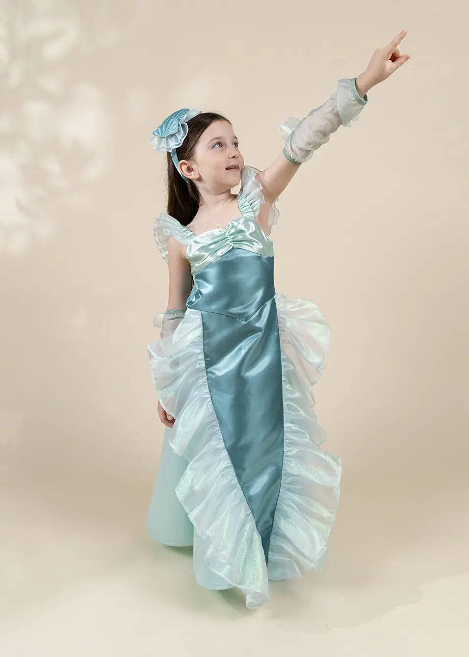 Iridescent Mermaid Costume with Headband - Coco Village