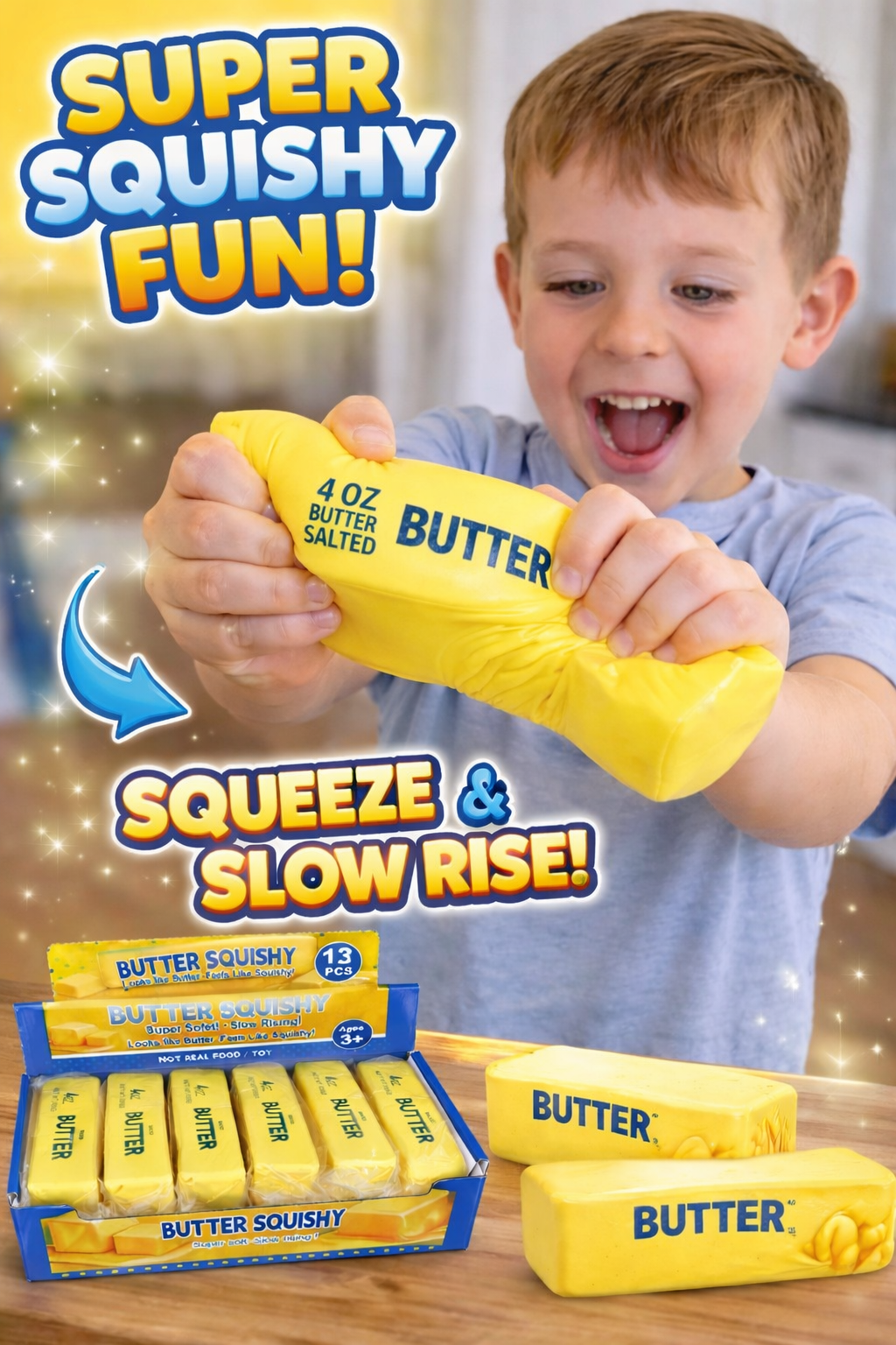 Butter Squishy Toy – Modek Sports