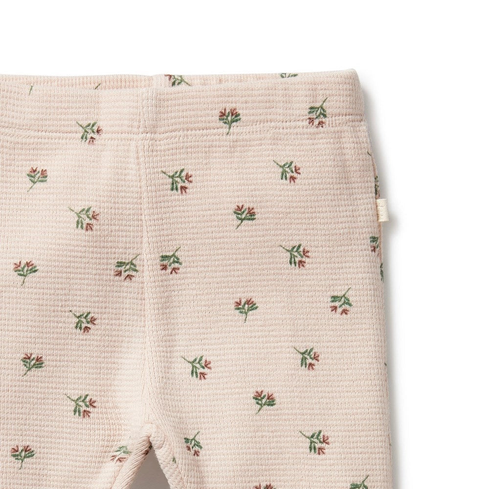 Floral Waffle Leggings - Wilson and Frenchy