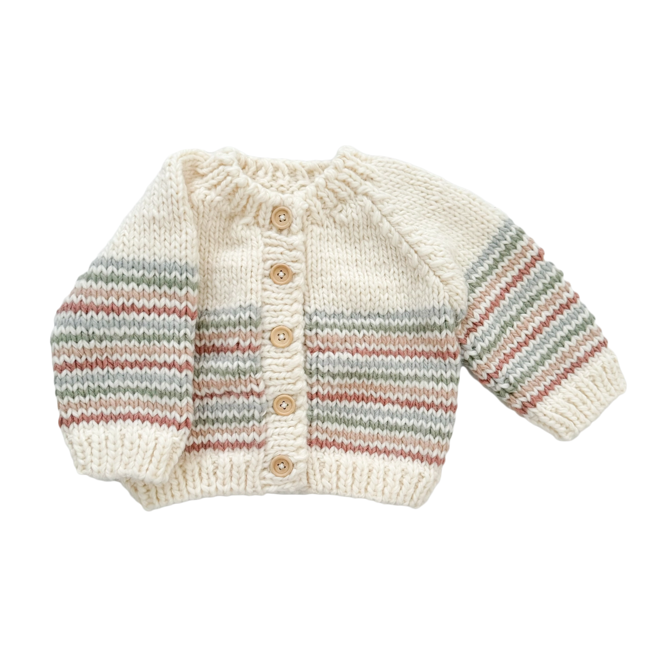 Stripe Cardigan - Blueberry Hill FW24