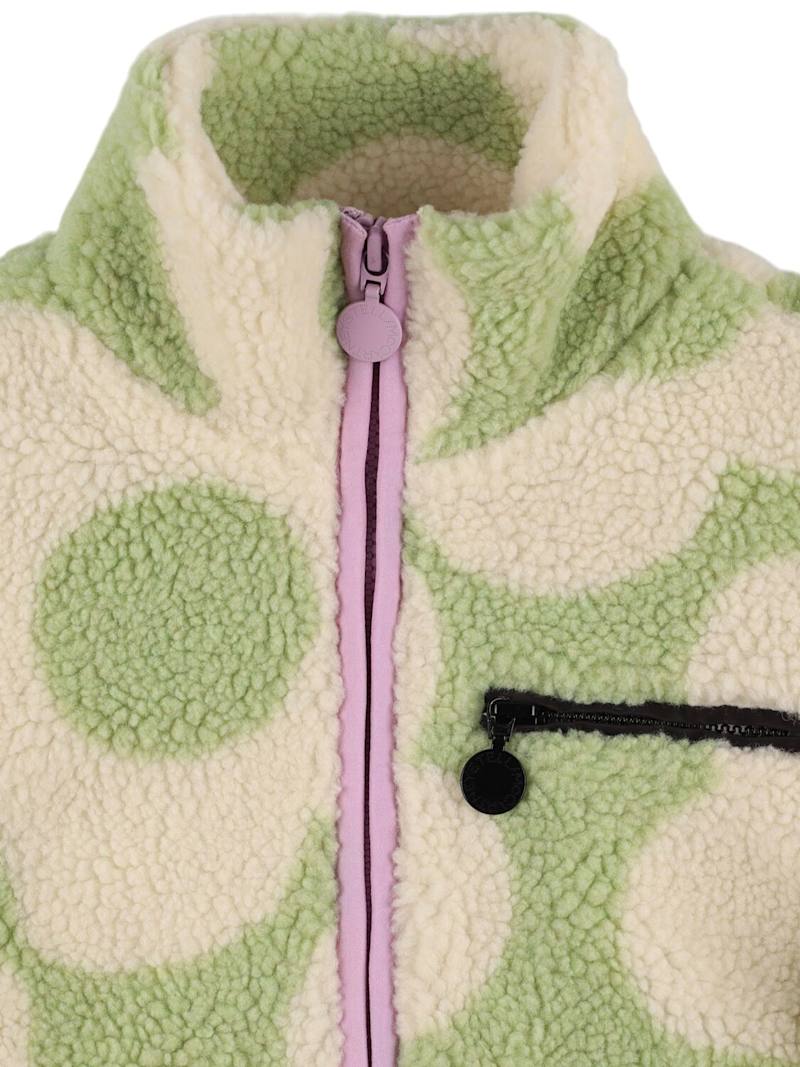 Graphic Flower Teddy  Jacket - Stella McCartney FW24