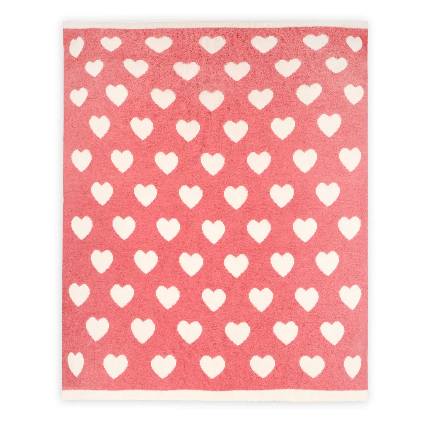 Fuzzy Love Jacquard Organic Blanket - Viverano Organics