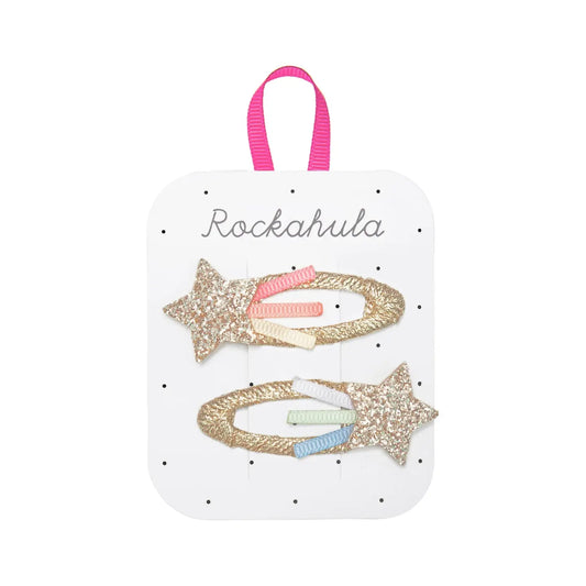 Rainbow Shooting Star Clips - Rockahula