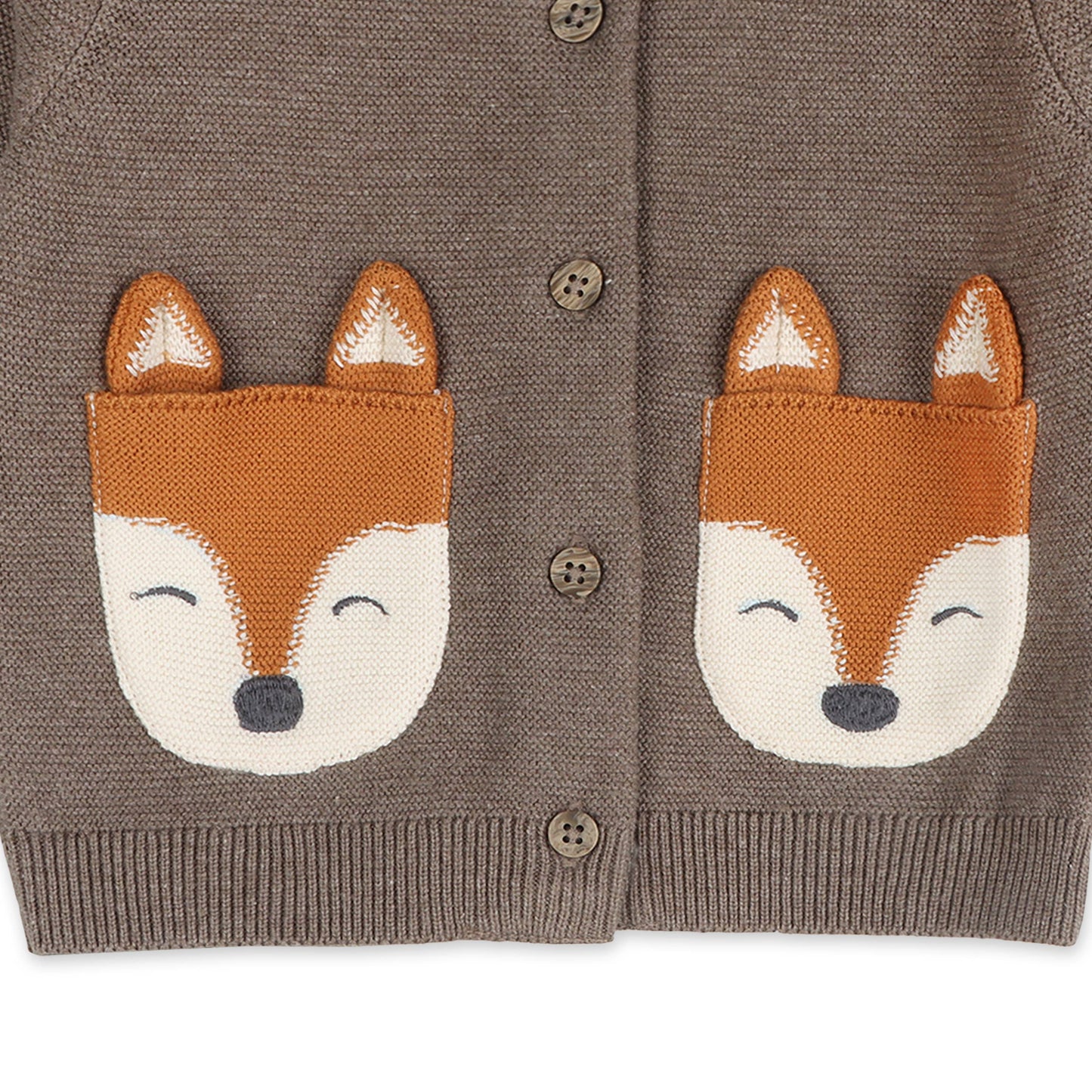 Fox Pocket  Knit Cardigan (Organic Cotton): Viverano
