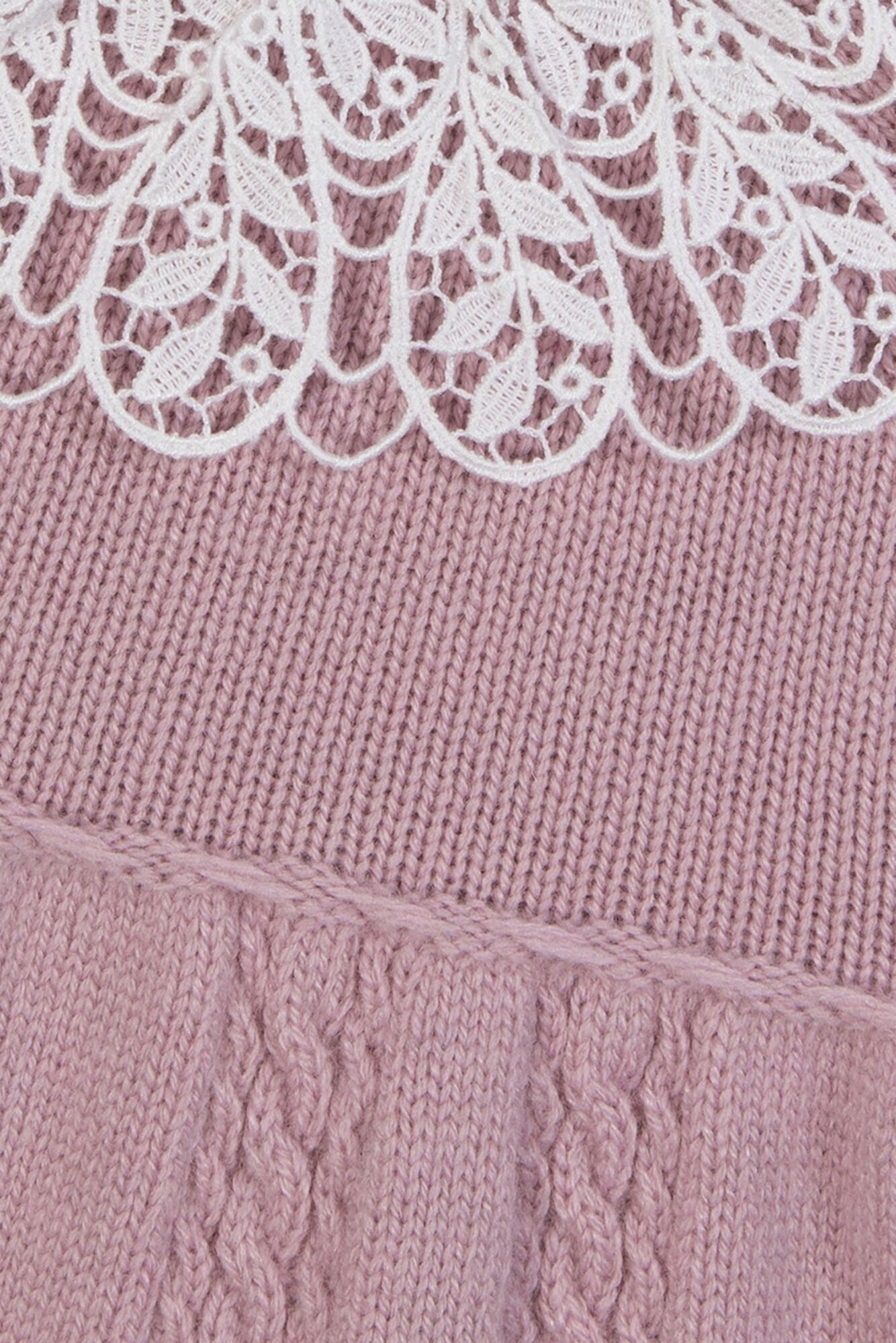 Knit Cable Dress- Tartine et Chocolat FW25