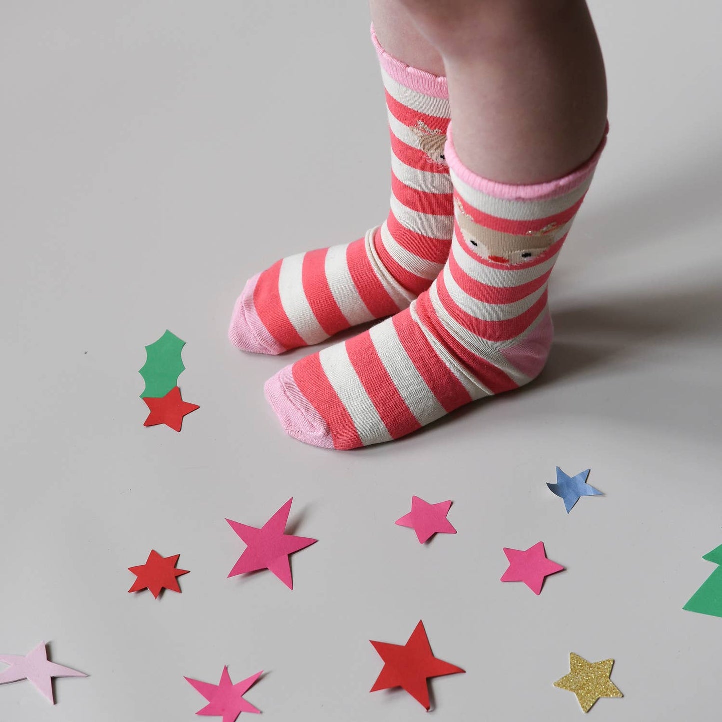 Jolly Christmas 2 Pack Socks (Size 9-12 Junior)