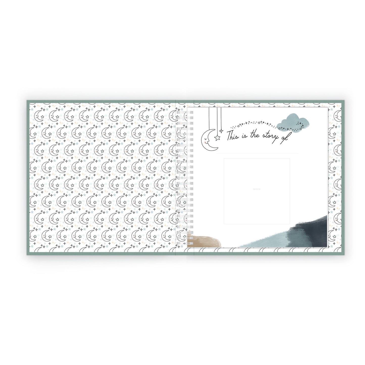 Celestial Skies Luxury Baby Memory Book