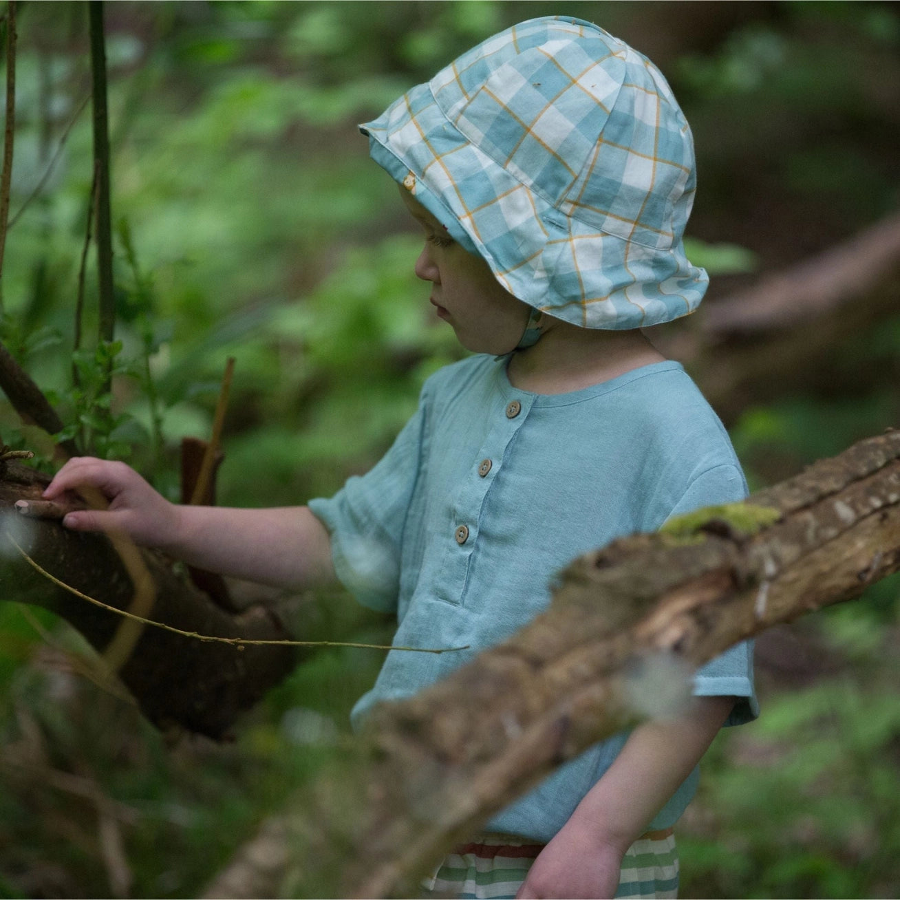 Reversible Sunhat - Little Green Radicals