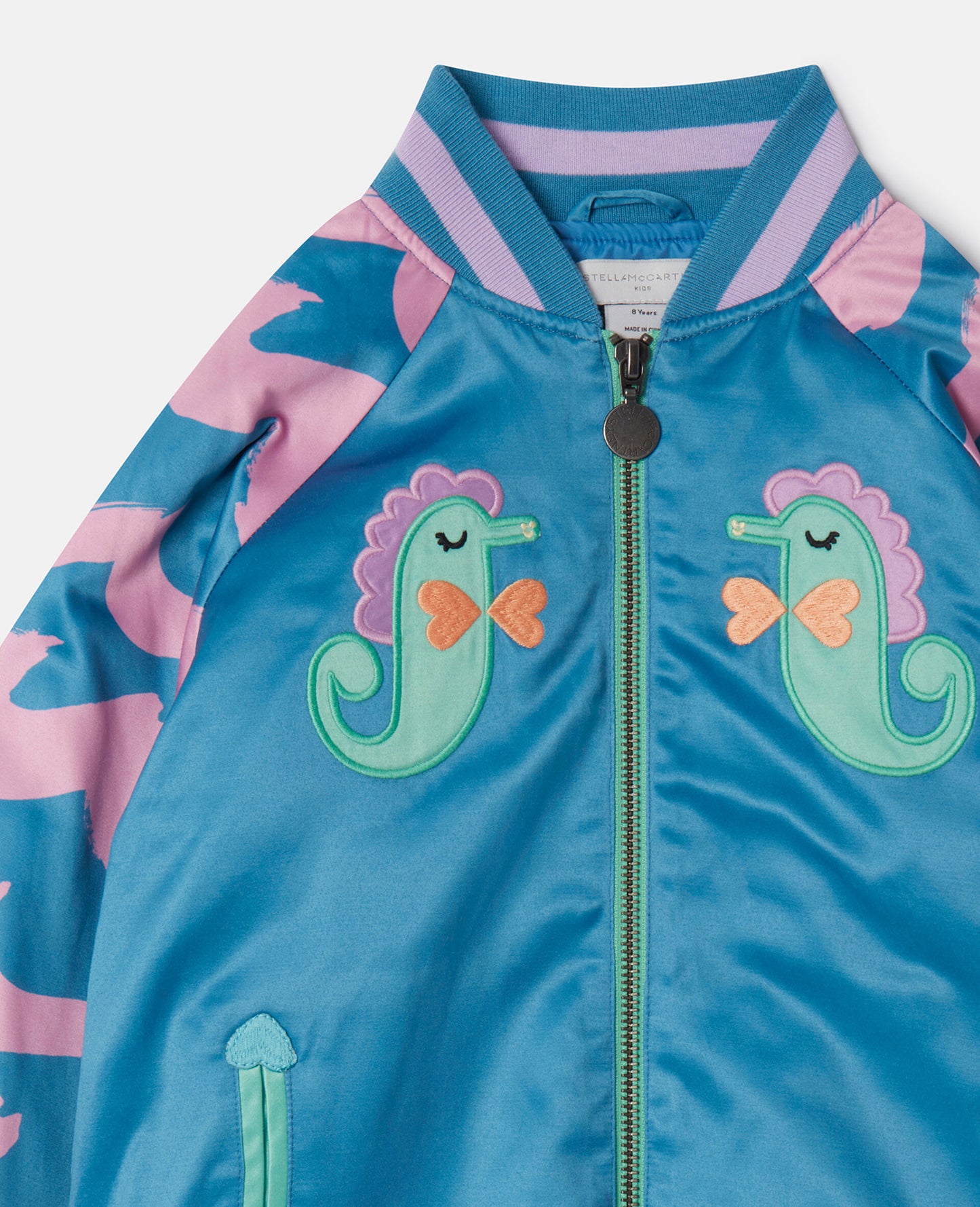 Seahorses Bomber Jacket - Stella McCartney SP24