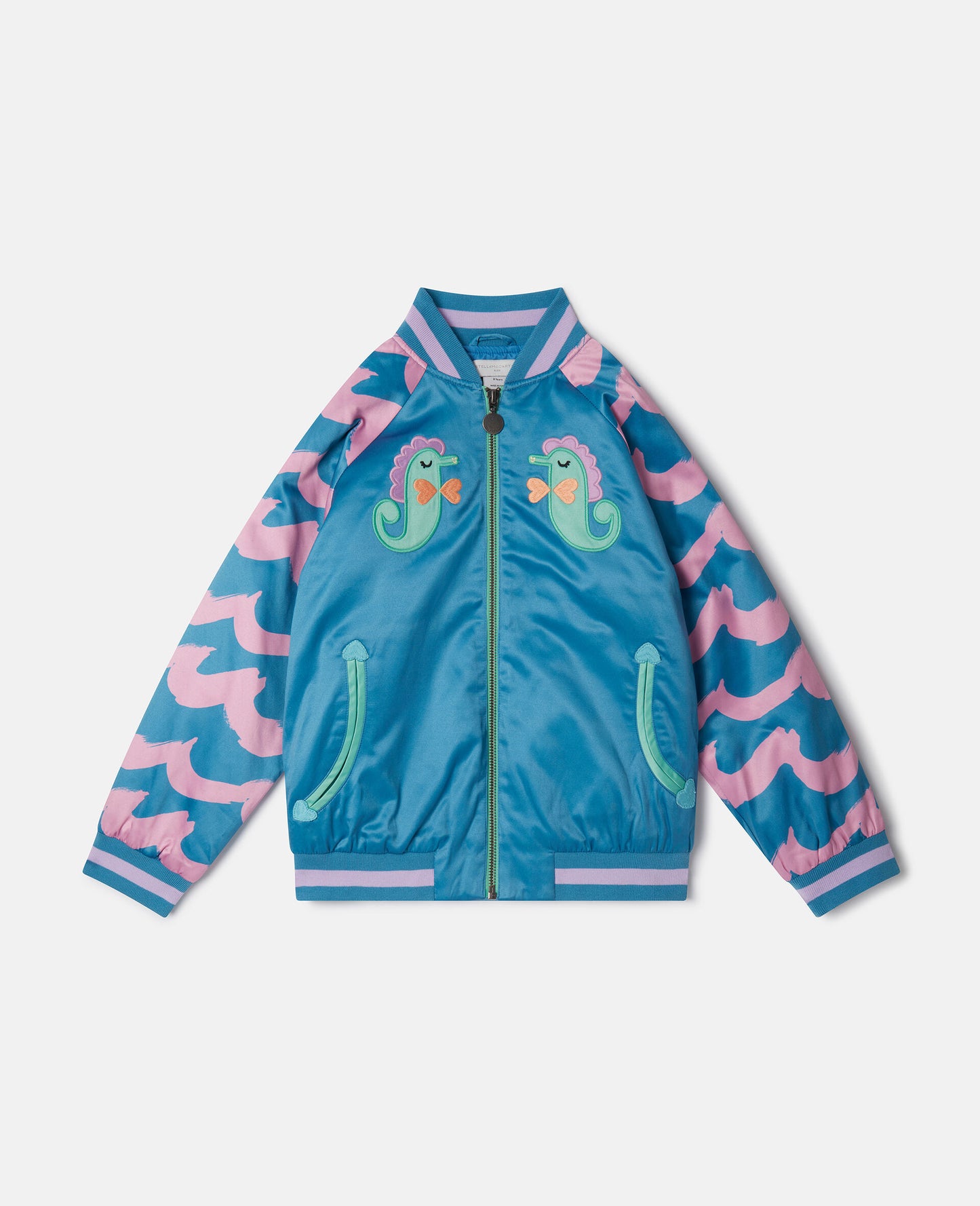 Seahorses Bomber Jacket - Stella McCartney SP24