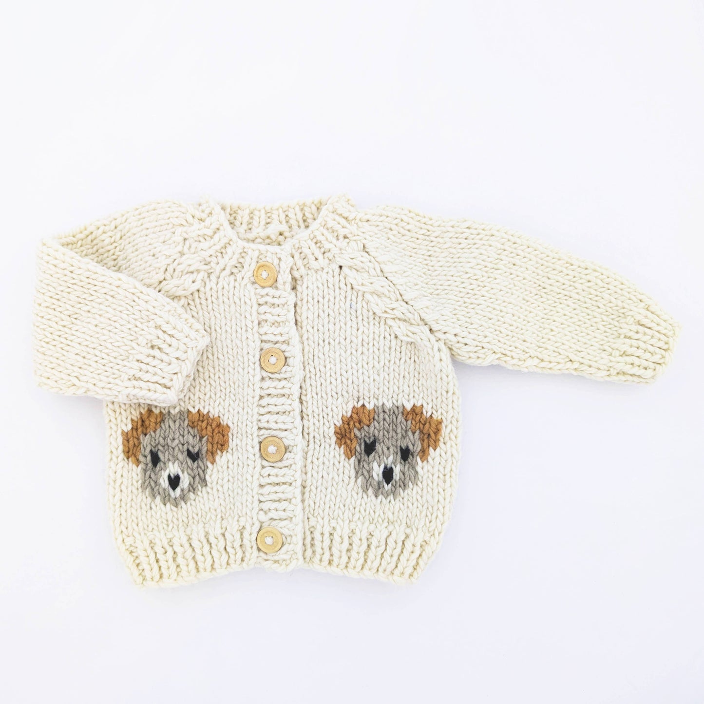 Puppy Cardigan Sweater -huggalug