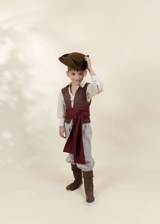 Pirate Play Costume with Hat - Coco Village