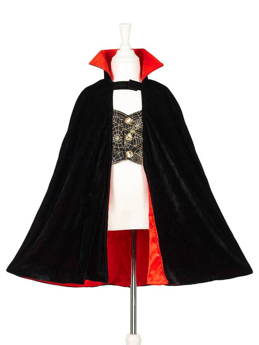 Dracula - Cape w/teeth (sz 4-8 yrs)