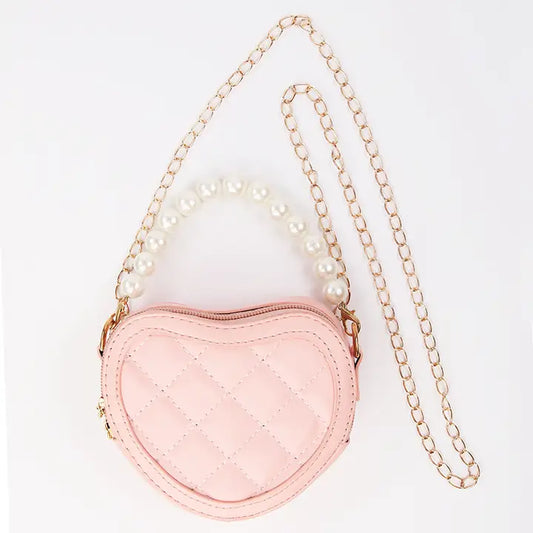 Quilted Heart Purse - Sparkle Sisters