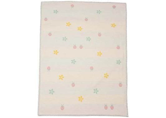 Ladybugs 100% Organic Cotton Blanket - David Fussenegger