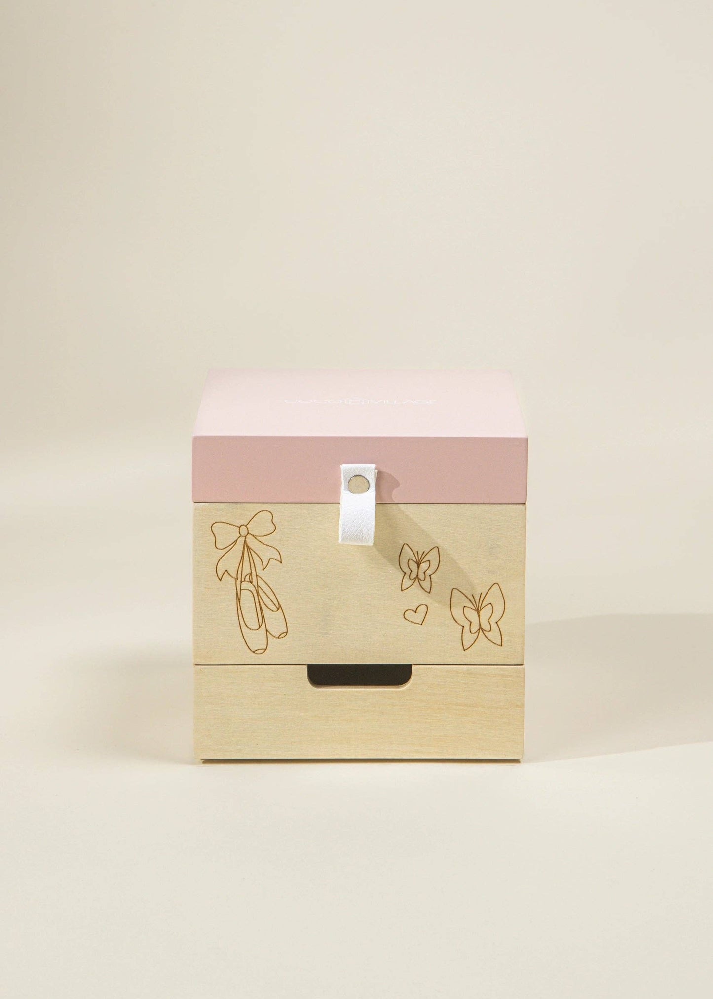 Wooden Ballerina Musical Souvenir Box - Coco Village