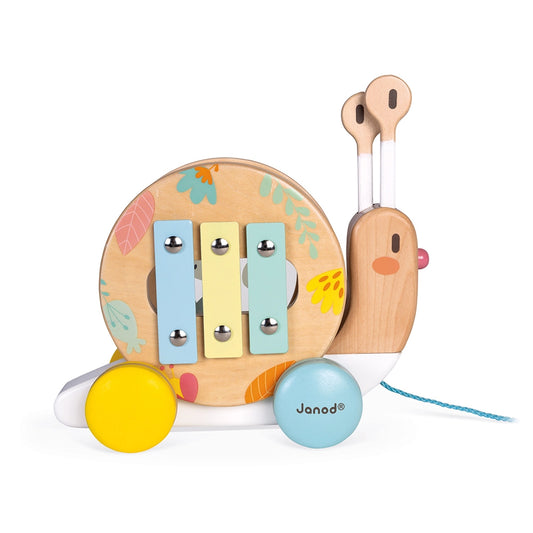 Pull Along Snail - Janod