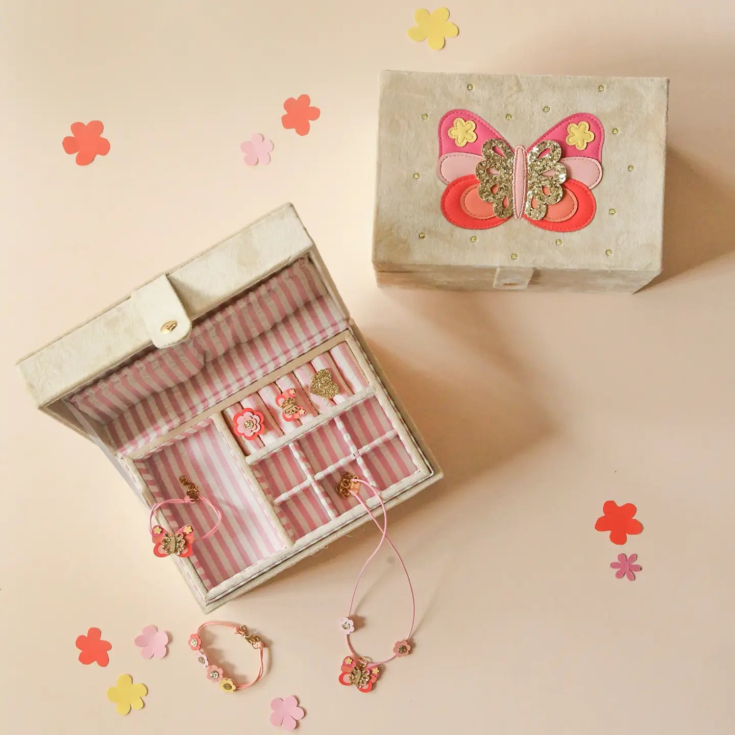 Bella Butterfly Large Jewelry Box - Rockahula