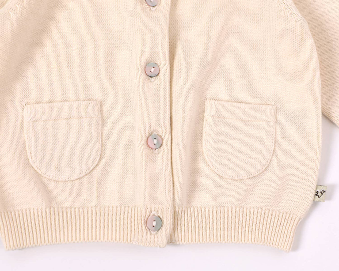 Milan Pastel Cardigan - Viverano Organics