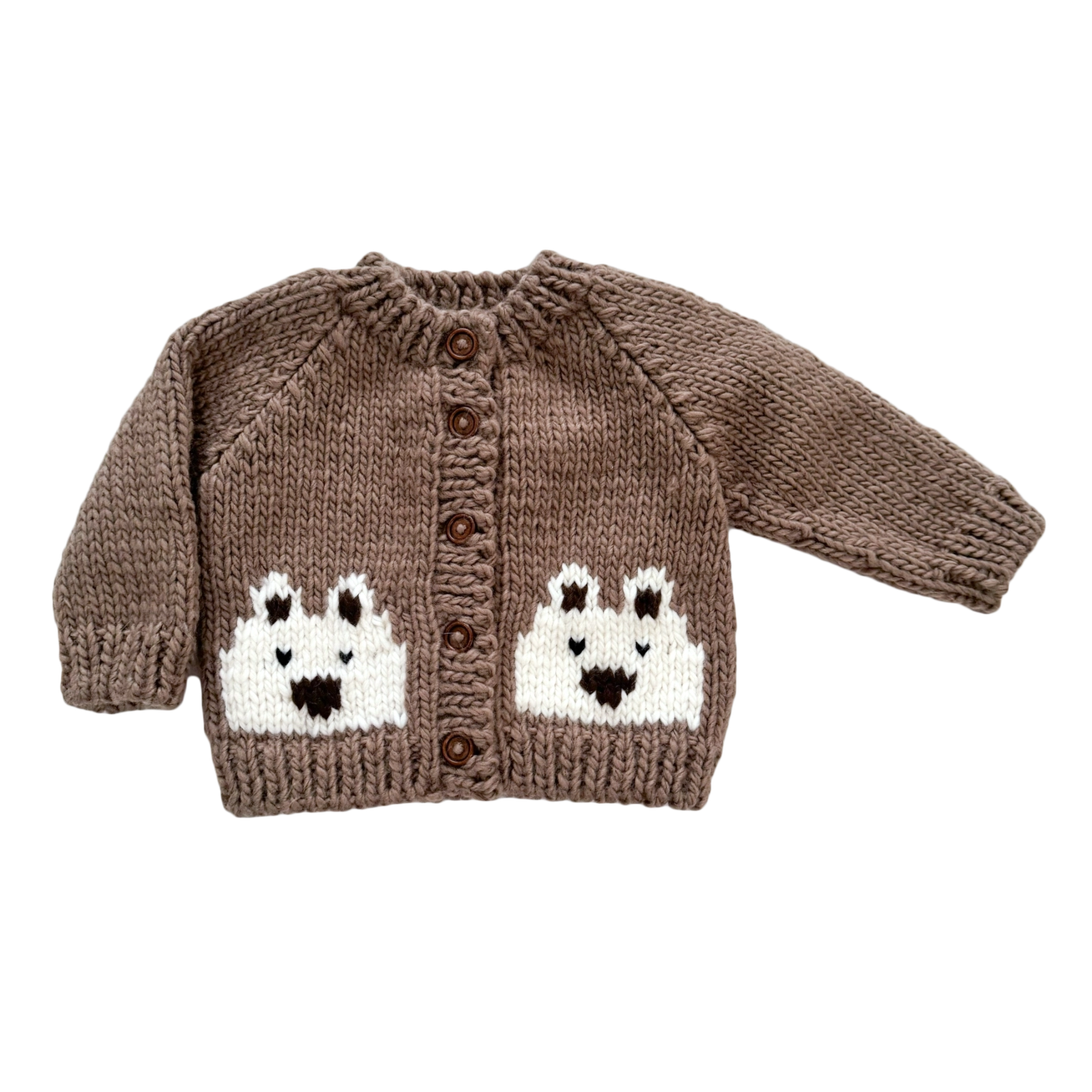 Bear Cardigan - Blueberry Hill FW24